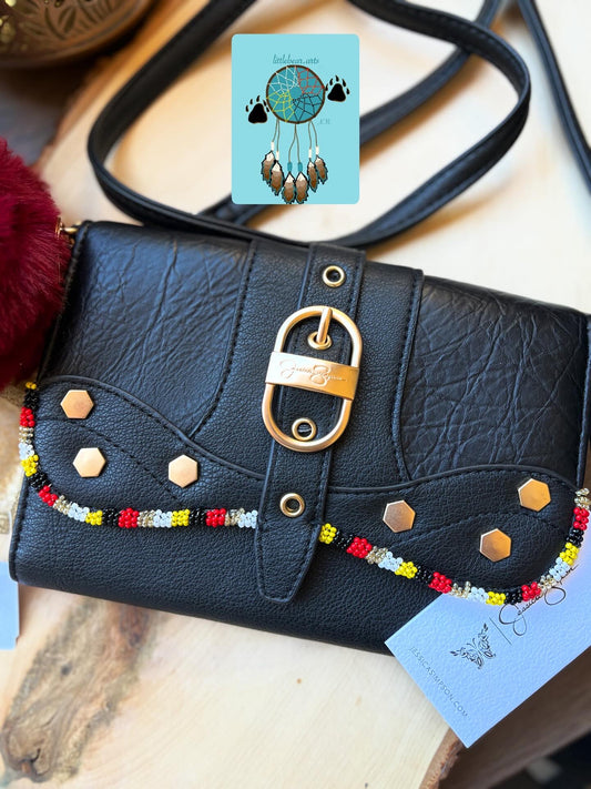 Medicine Wheel Beaded Purse