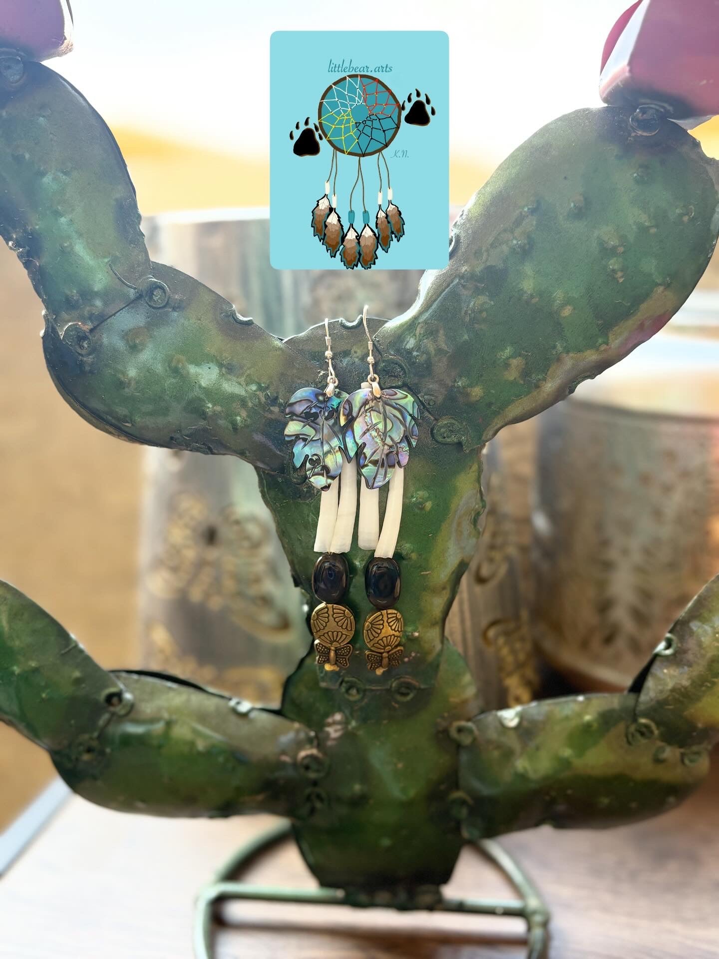 Leaf Abalone Dangles