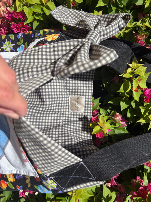 Blue Bird & Bow Tote