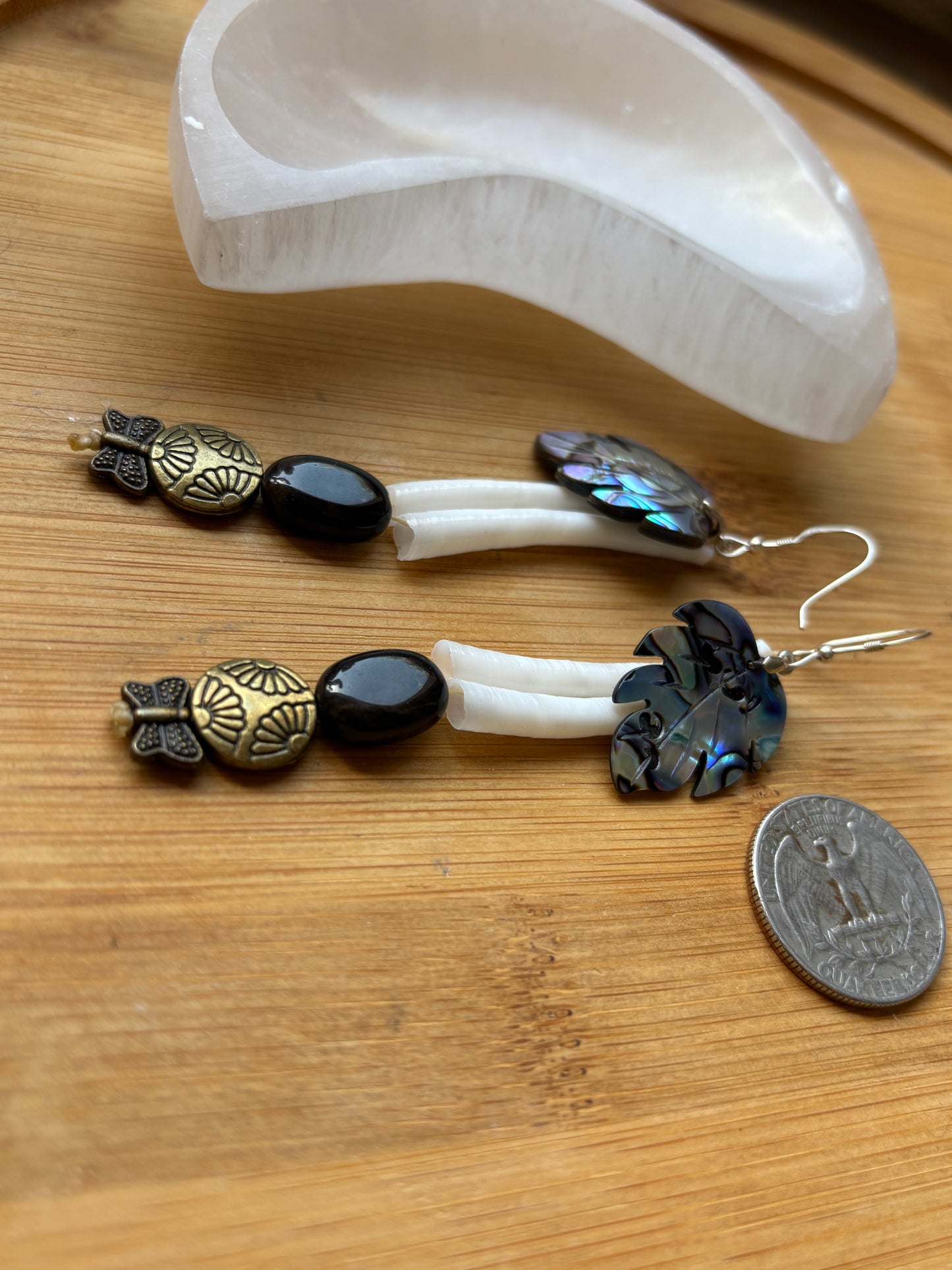 Leaf Abalone Dangles