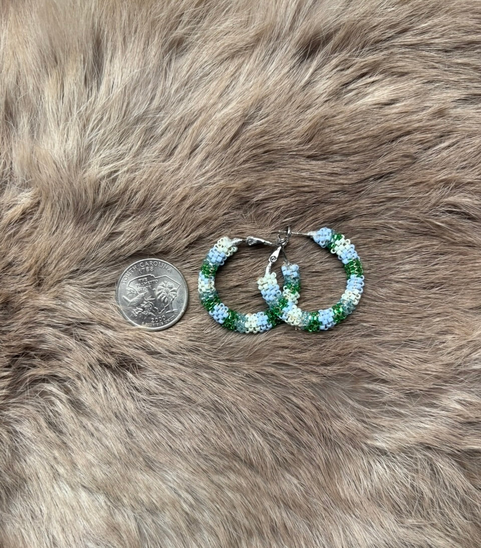 Mini Peyote Hoops
