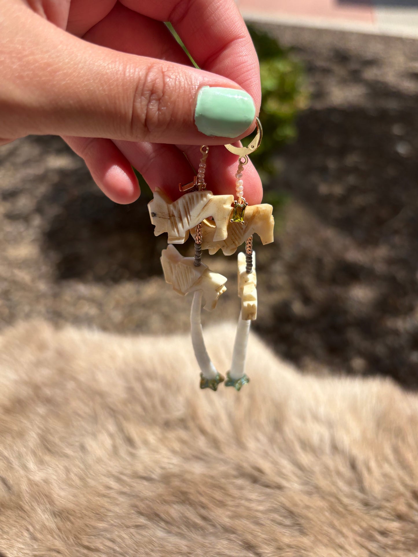 Grassland Buffalo Dangles