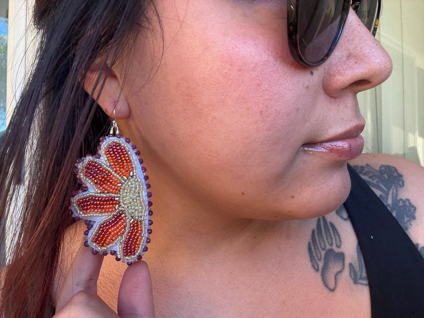 Sunset Half Florals