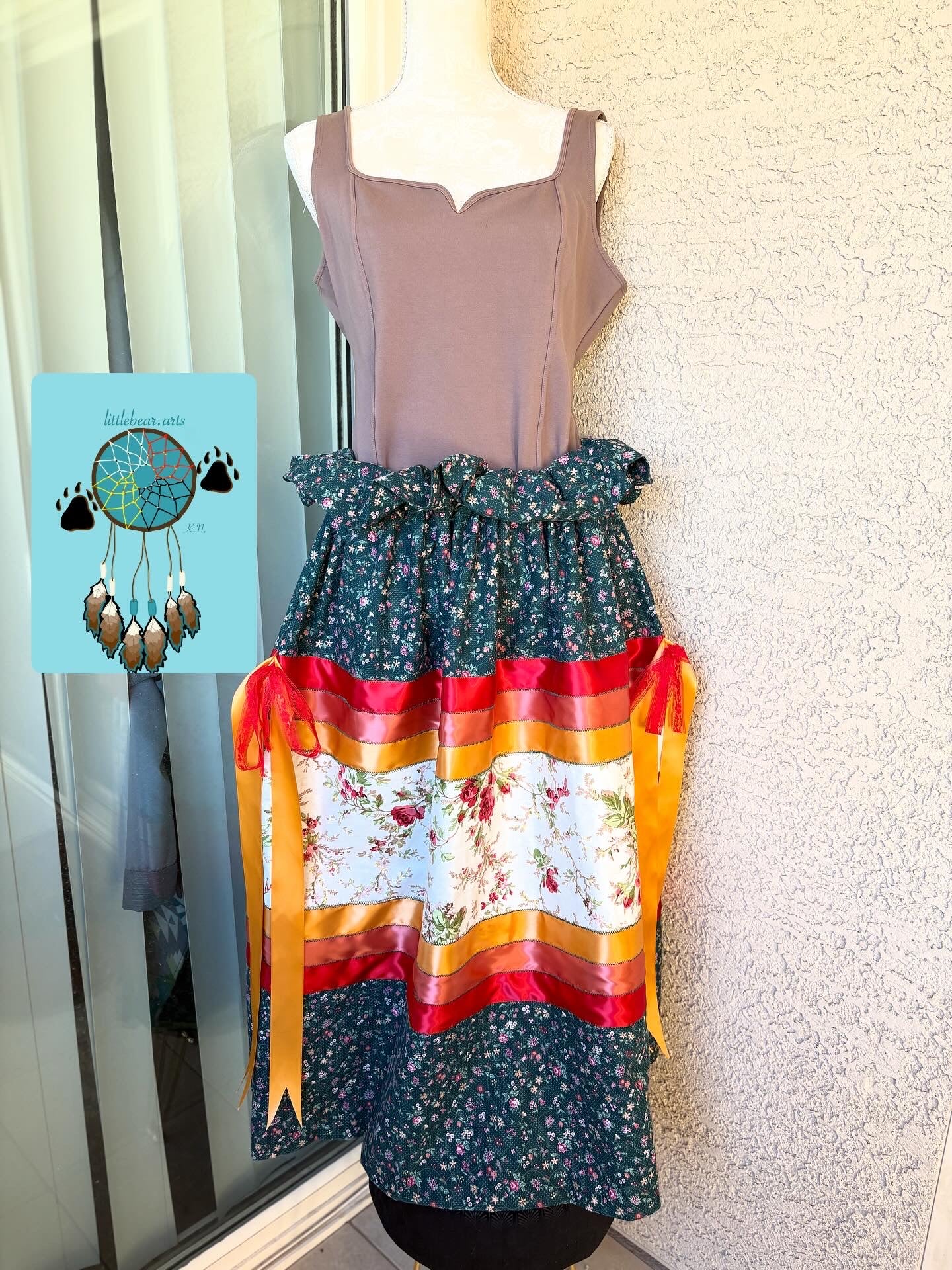 Autumnal Ribbon Skirt