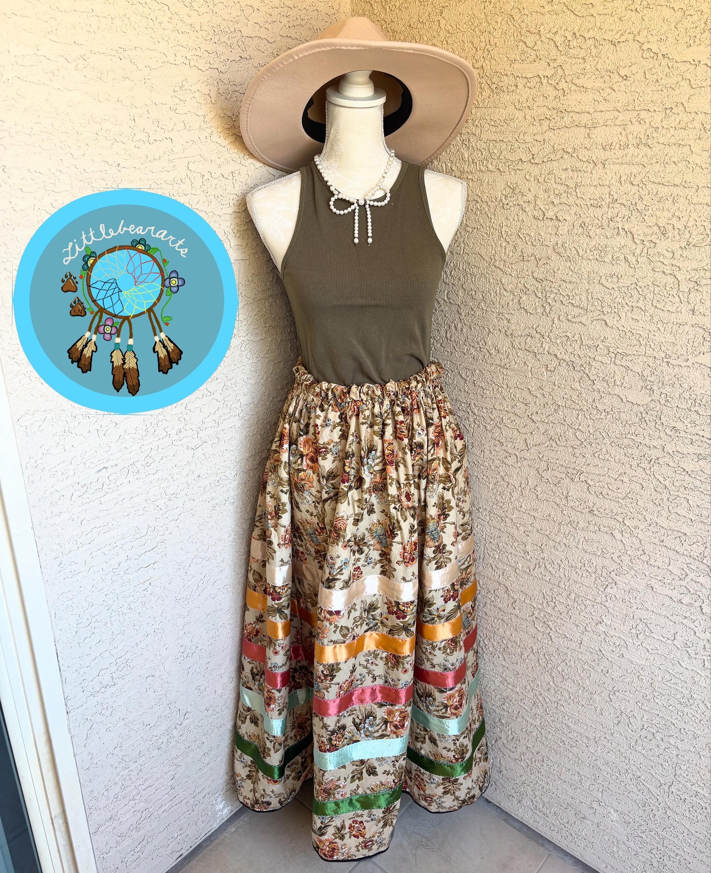 Summer Spice Ribbon Skirt