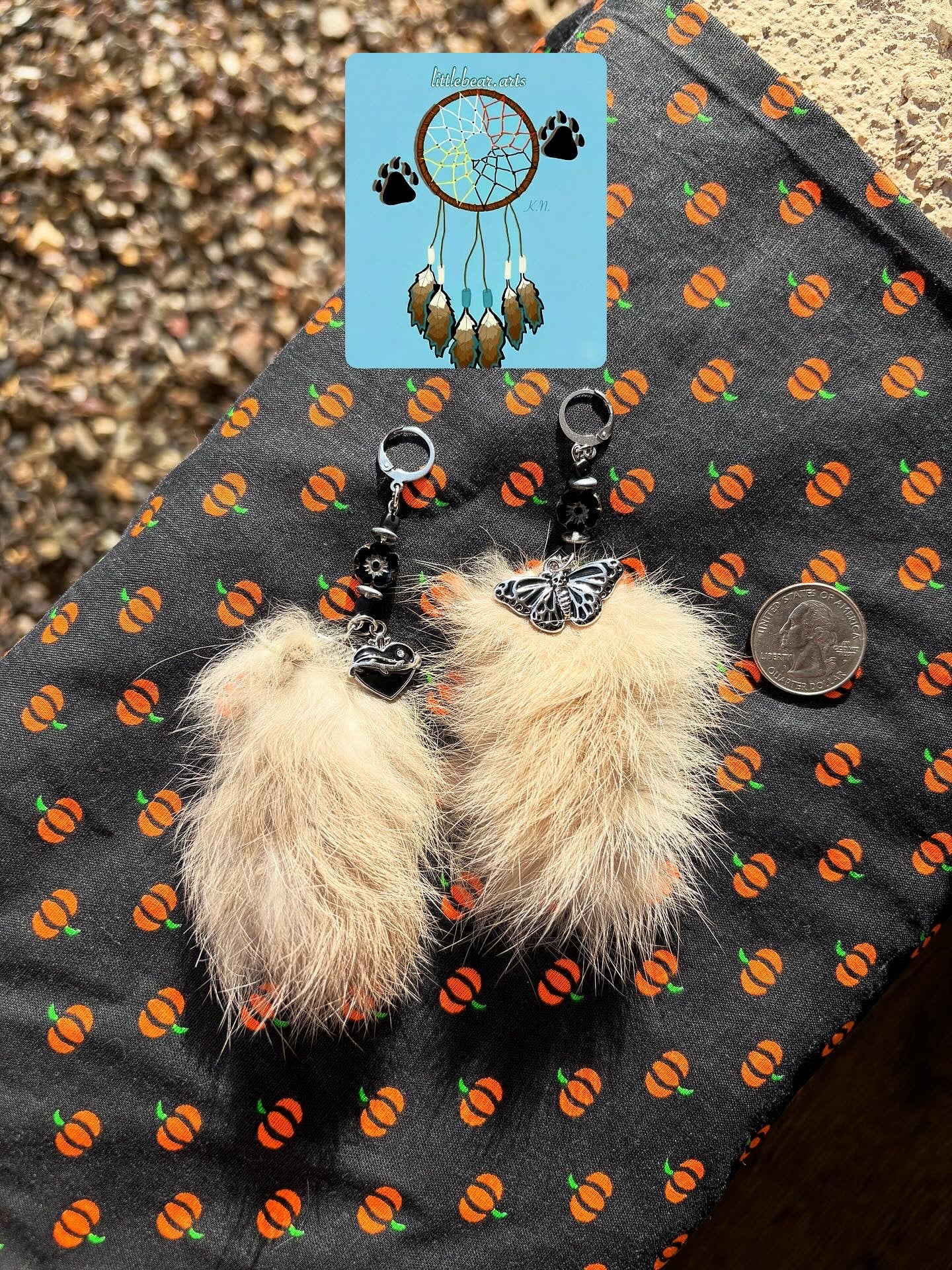 Deathmoth Rabbit Dangles