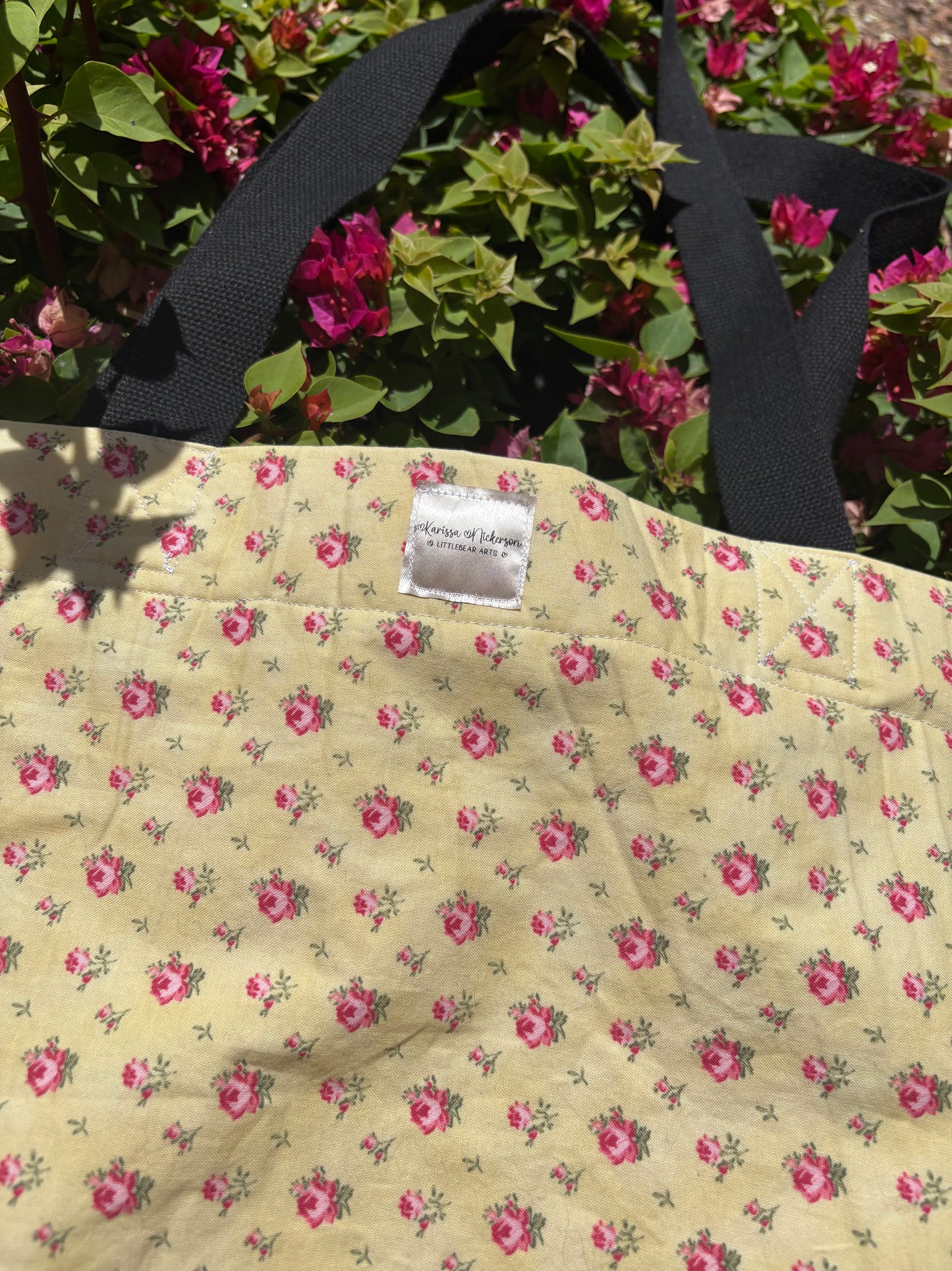Memengwa Reversible Blue Bird Tote