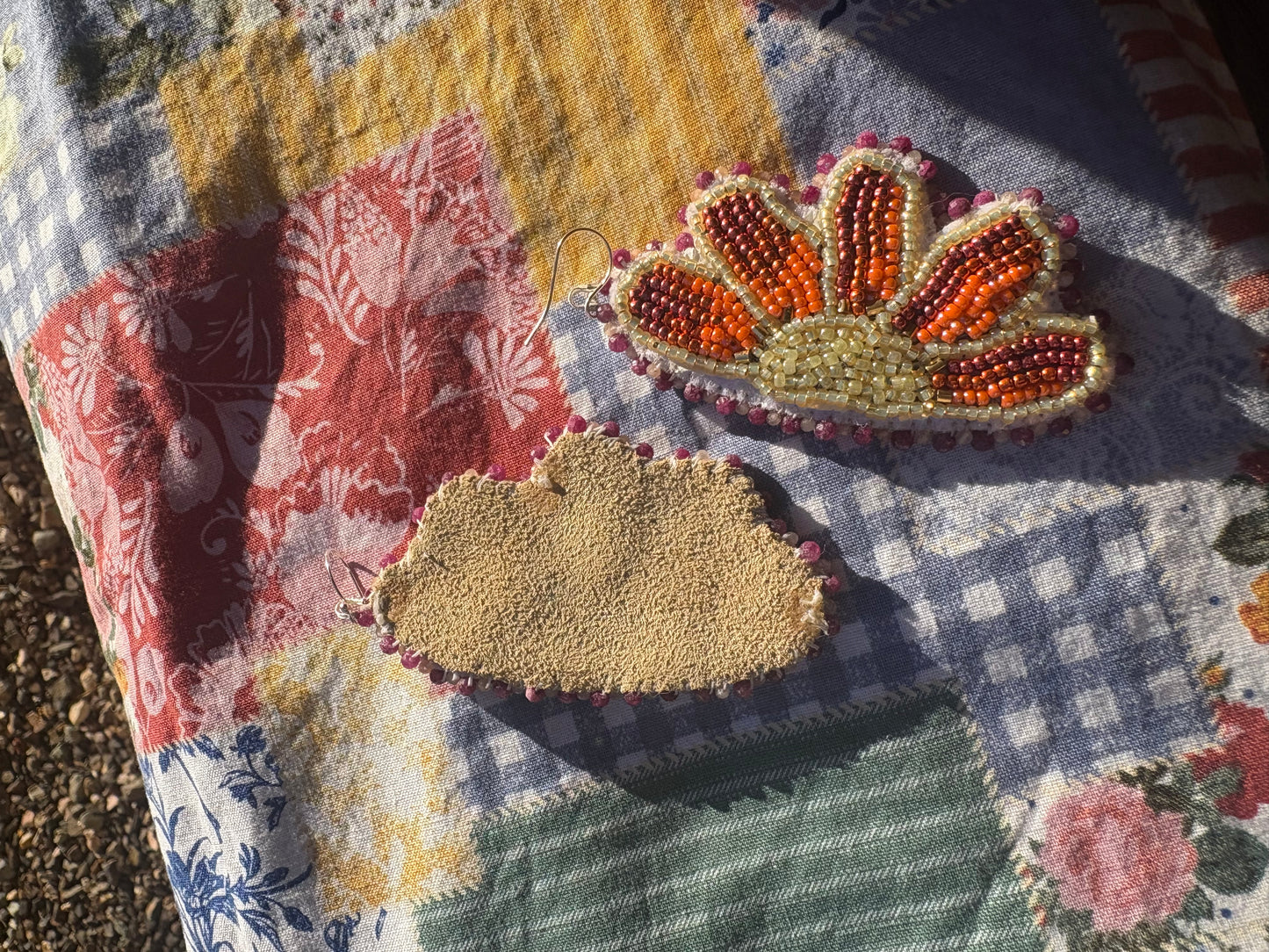 Sunset Half Florals